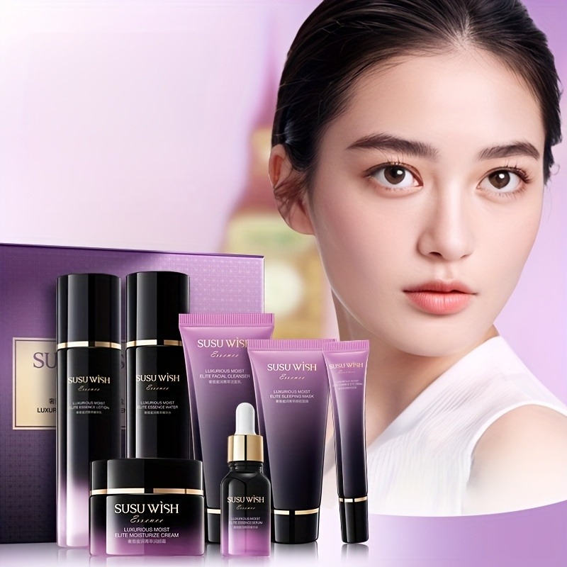 Luxury Skincare Mask - Luxurious and Elegant Nine-Piece Moisturizing Essence