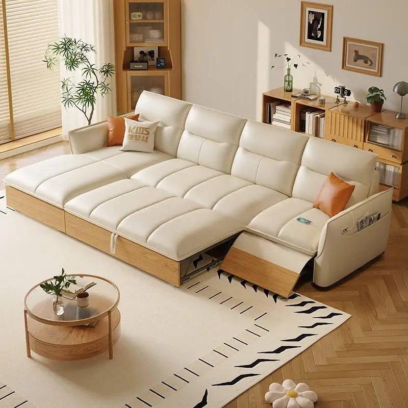 High Luxury Skincare - Aesthetic High Back Sofa Genuine Leather