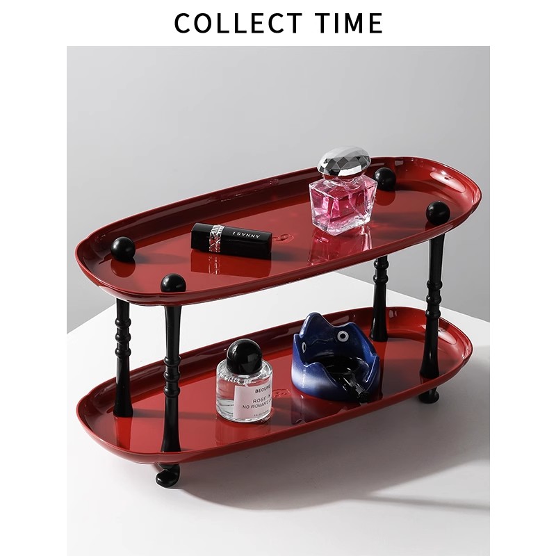 Luxury Skincare Tray - Light Luxury Style Family Bathroom Desktop