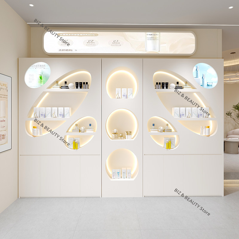 High Luxury Skincare - High Gloss Paint Beauty Salon Display