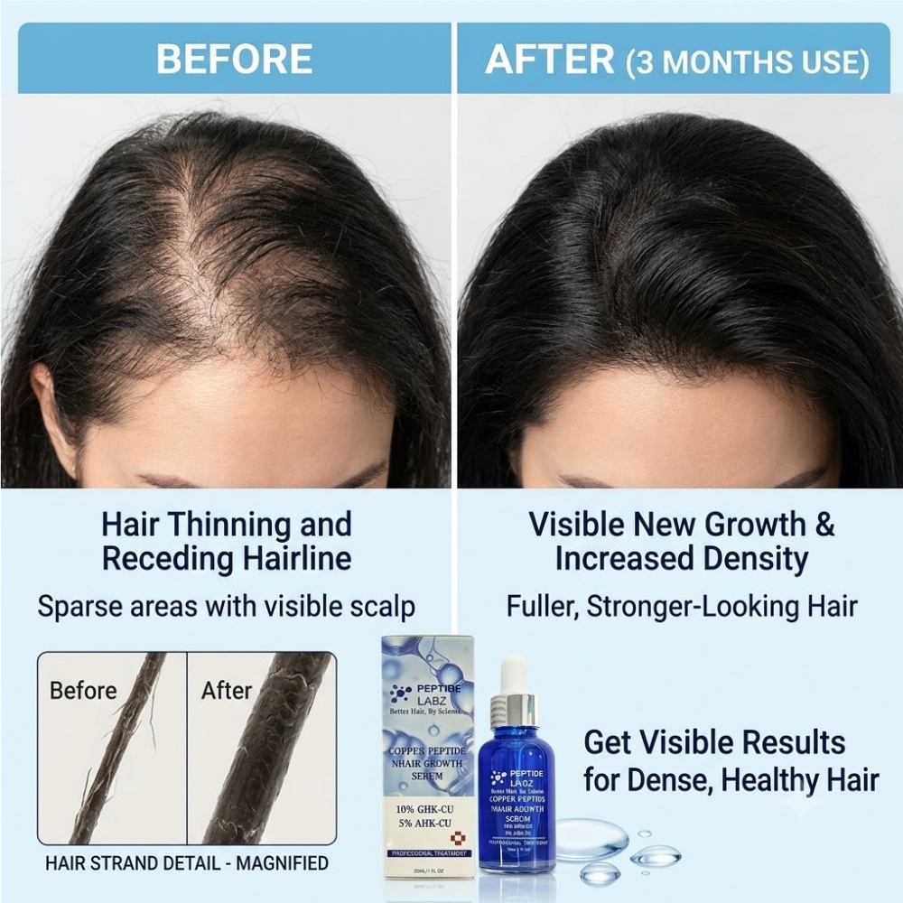 Hair Growth Essence Copper Pep - огляд і ціна Growth Factor Serum