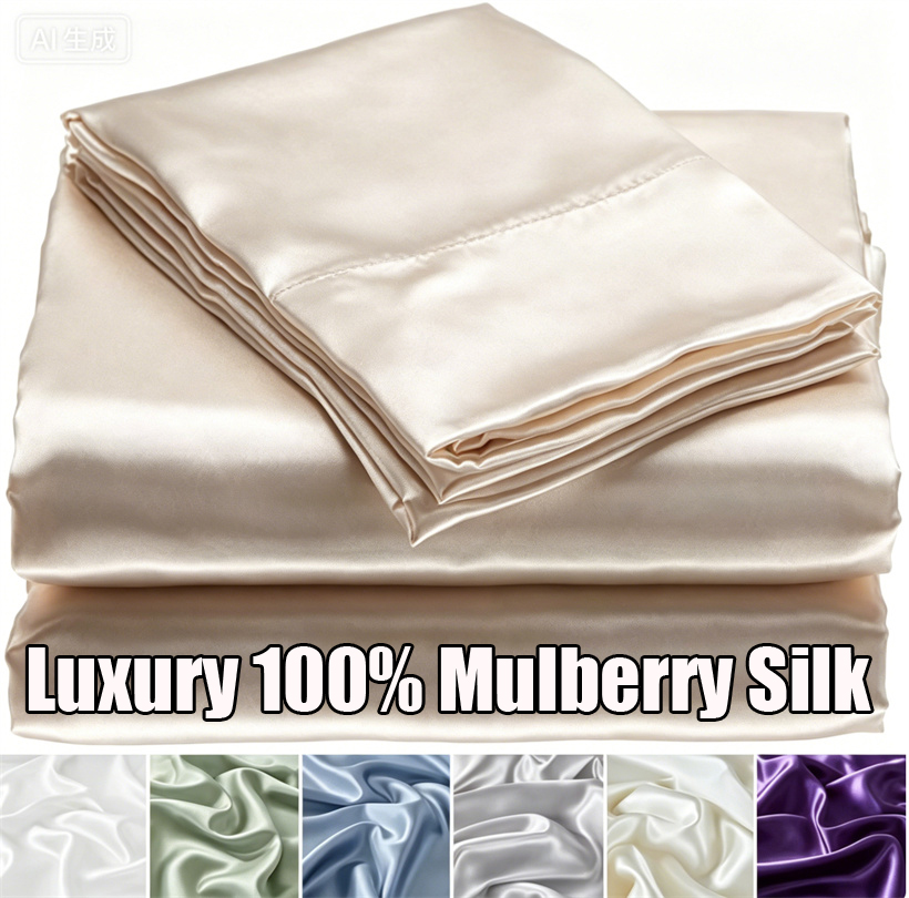 Luxury Mulberry Silk Bed Sheet - огляд і ціна Luxury Skincare Sets