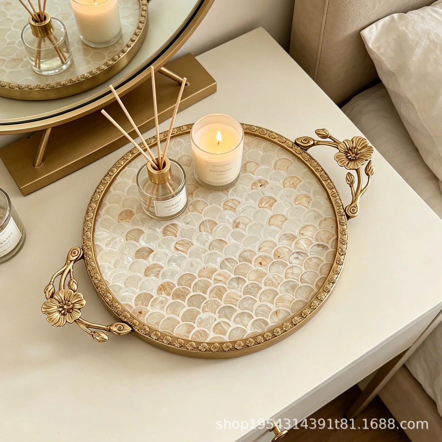 DSA new Chinese retro light lu - огляд і ціна Luxury Skincare Tray