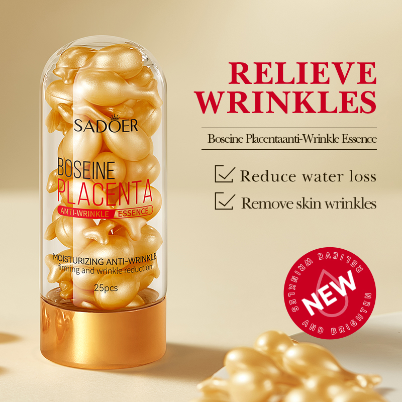 25pcs Boseine Face Serum Capsu - огляд і ціна Placenta Extract Serum