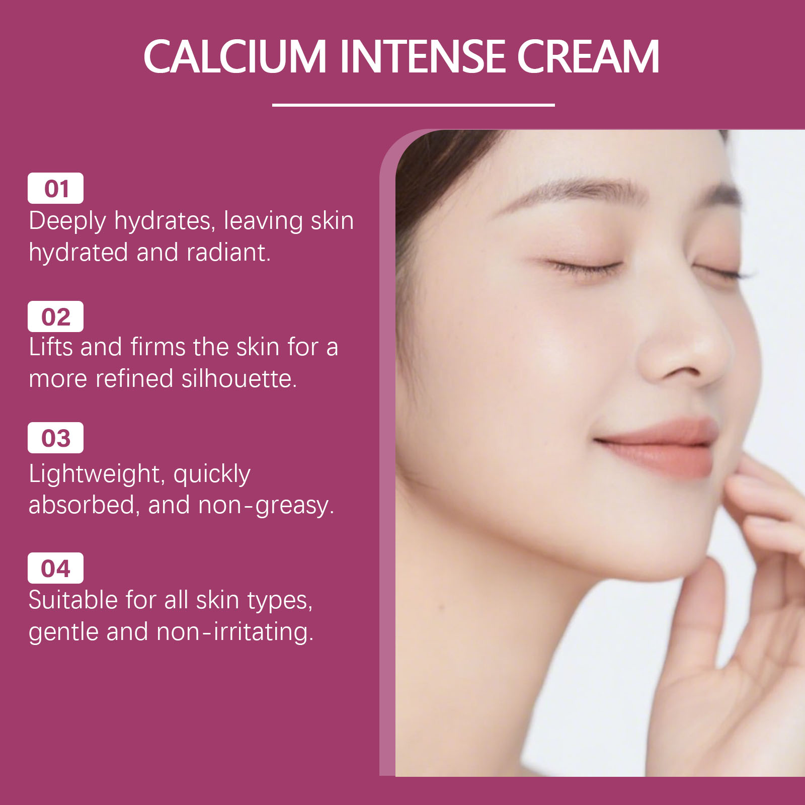 Calcium Intense Cream Tighten  - огляд і ціна Luxury Skincare Brands