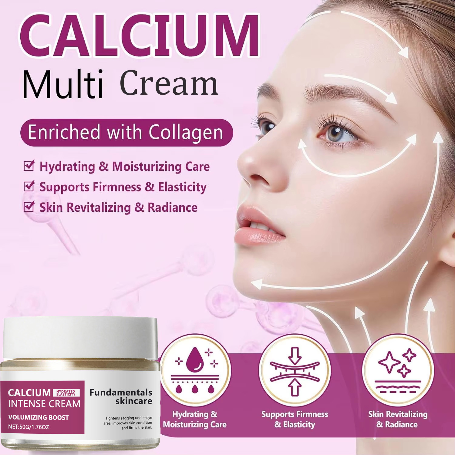 Calcium Intense Cream Tighten  - огляд і ціна Luxury Skincare Brands