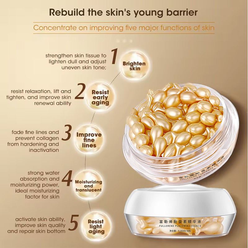 Fullerene Placenta Capsule Ess - огляд і ціна Placenta Extract Serum