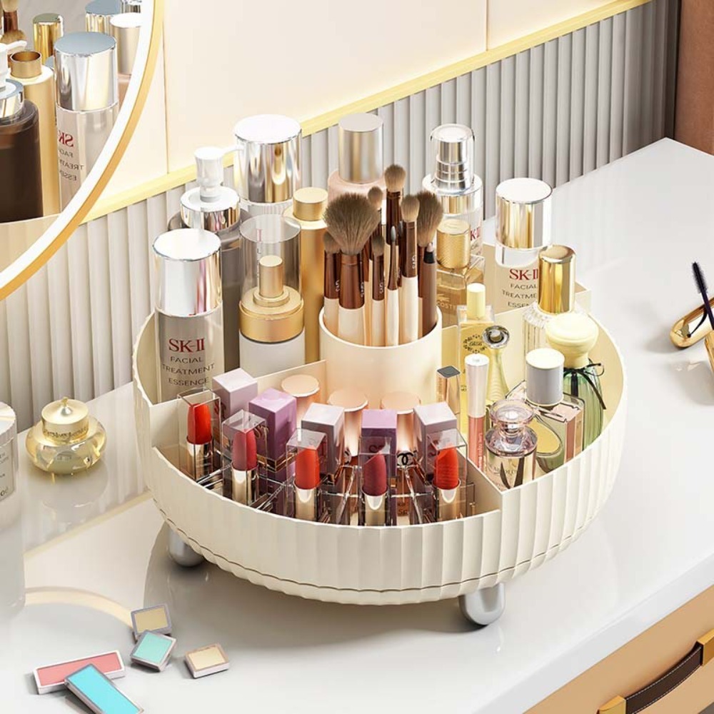 Rotating luxury cosmetics stor - огляд і ціна Luxury Skincare Tray
