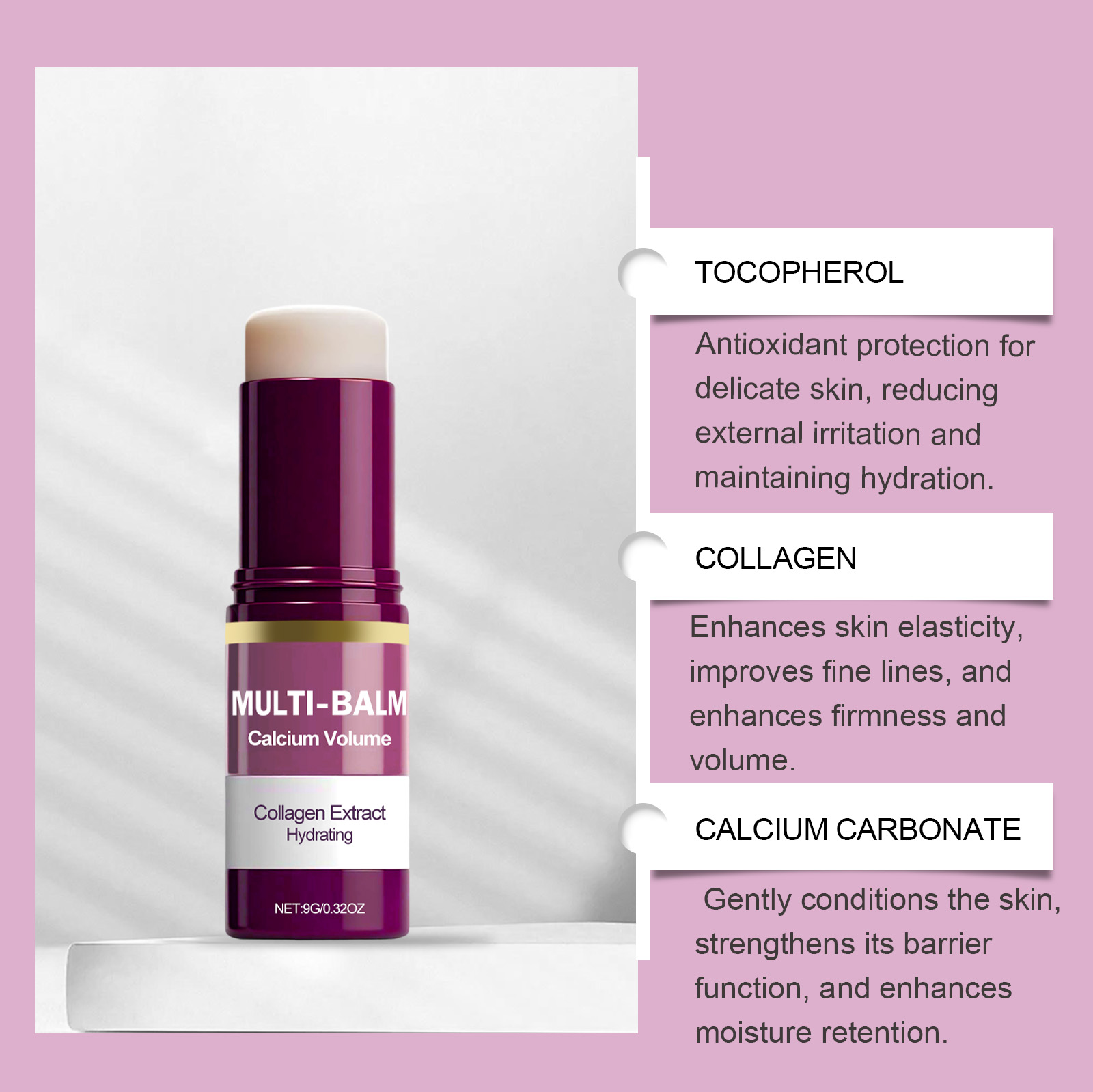Calcium Volume Multi Balm Stic - огляд і ціна Luxury Skincare Brands