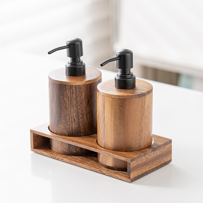 Walnut wood press-type portion - огляд і ціна Luxury Skincare Tray