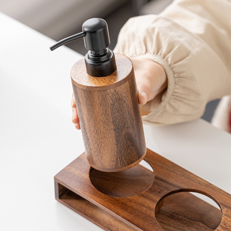 Walnut wood press-type portion - огляд і ціна Luxury Skincare Tray