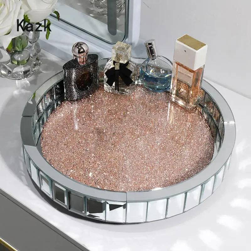 Luxurious Diamond Inlay Glass  - огляд і ціна Luxury Skincare Tray