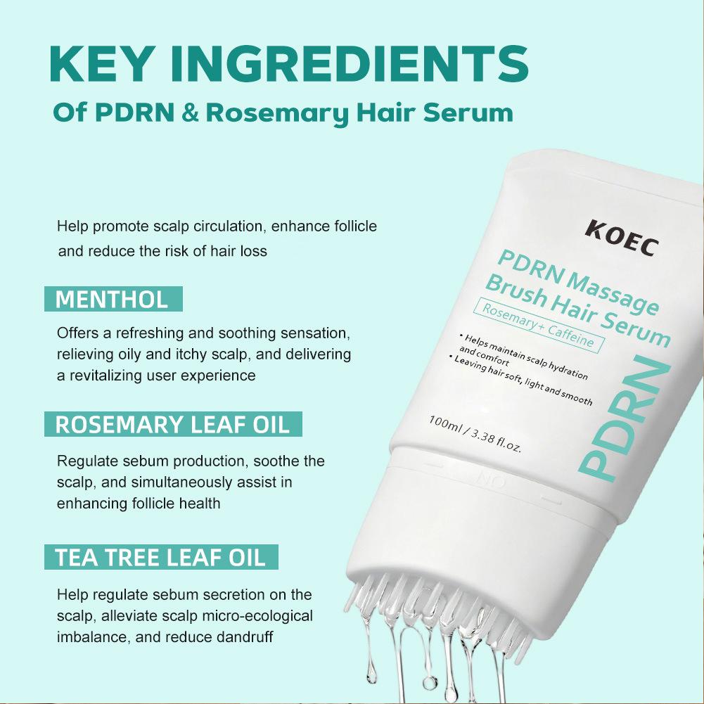 KOEC PDRN Rosemary Hair Serum  - огляд і ціна Growth Factor Serum