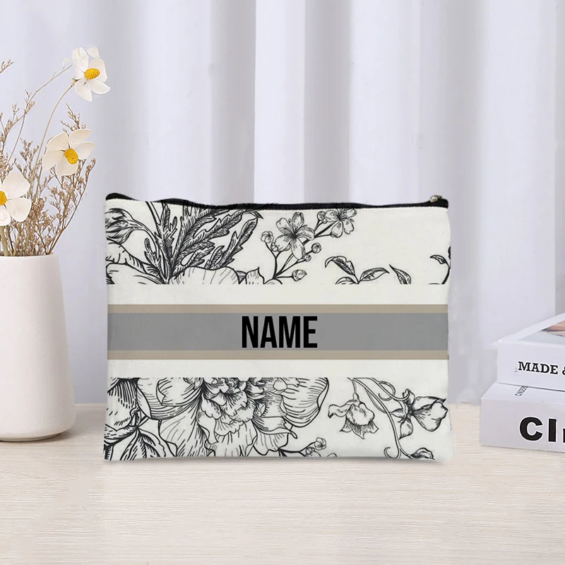 Custom Name Vintage Makeup Bag - огляд і ціна Luxury Skincare Brand