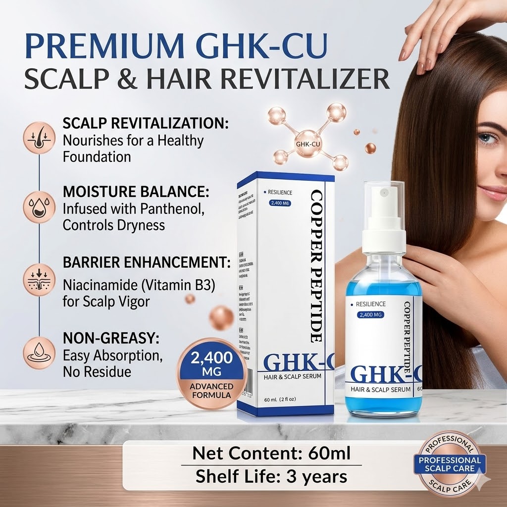 GHK-Cu Copper Peptide Hair Gro - огляд і ціна Growth Factor Serum