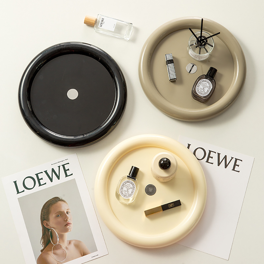 Rotating Cosmetic Organizer Li - огляд і ціна Luxury Skincare Tray