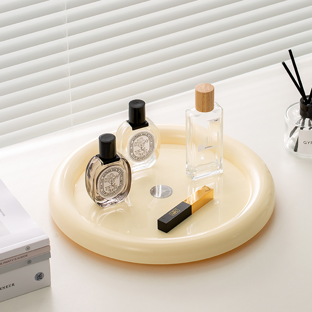 Rotating Cosmetic Organizer Li - огляд і ціна Luxury Skincare Tray
