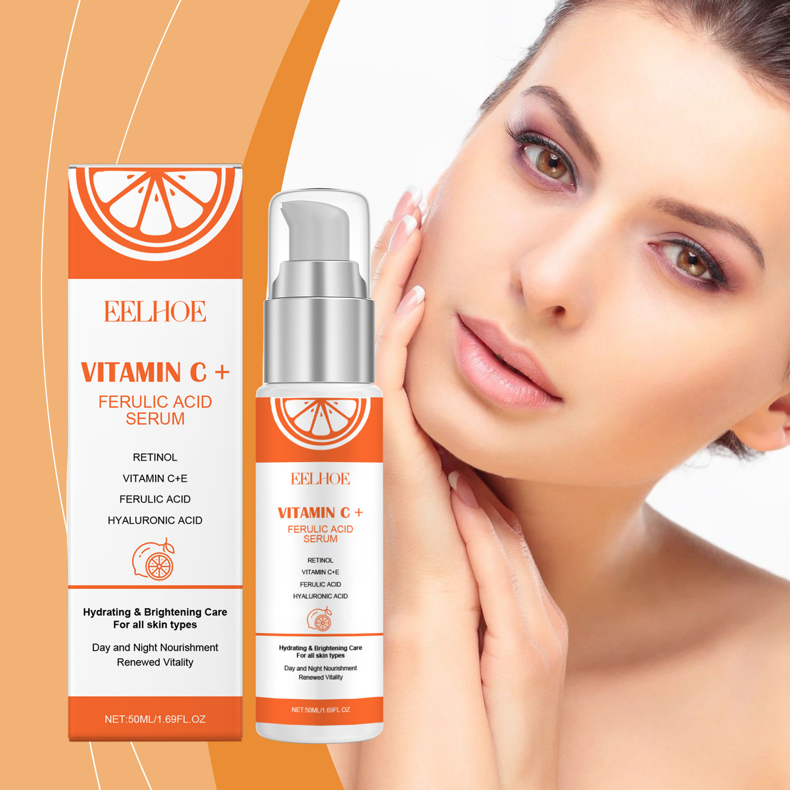EELHOE Vitamin C E Ferulic Aci - огляд і ціна Growth Factor Serum