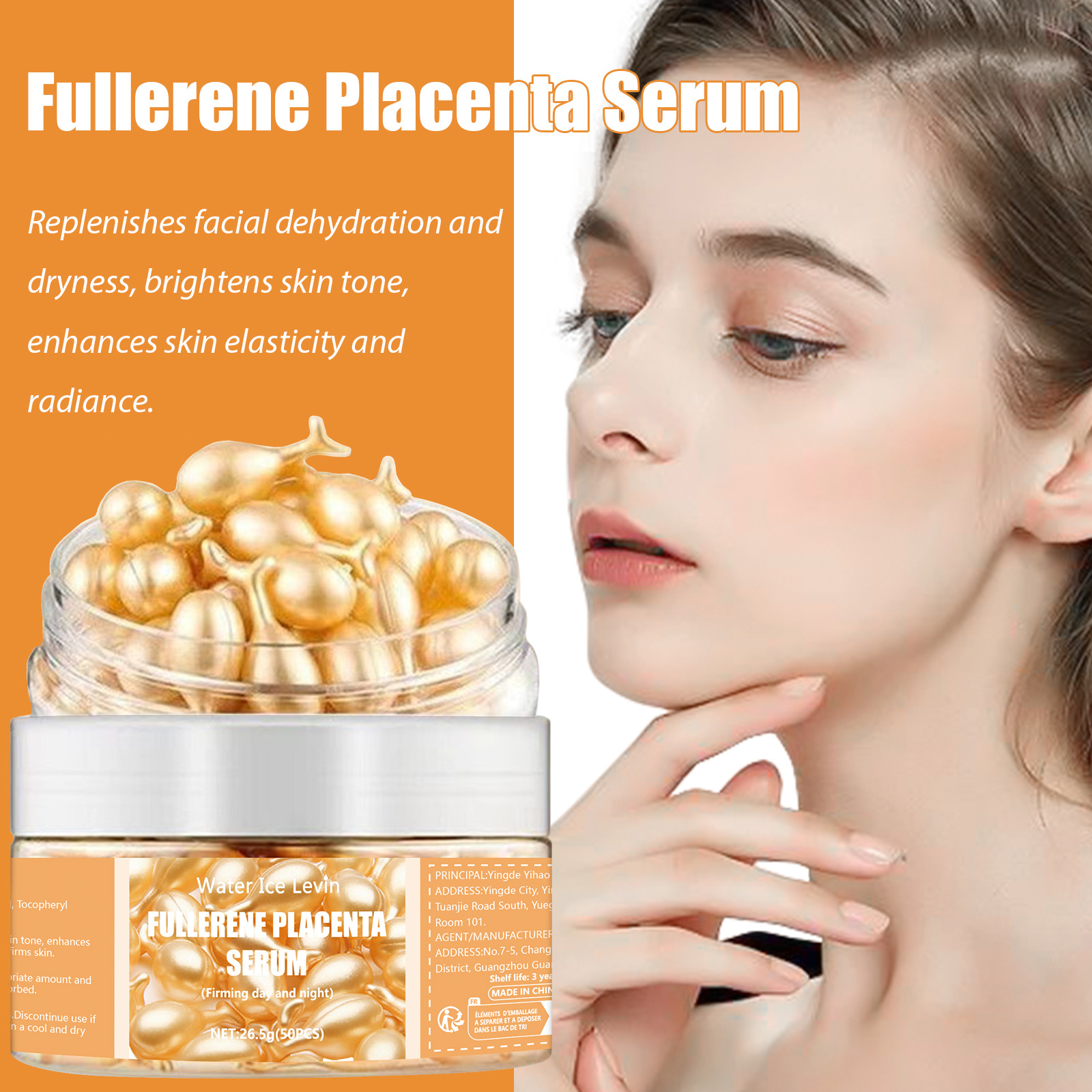 Fullerene Placenta Extract Fac - огляд і ціна Placenta Extract Serum