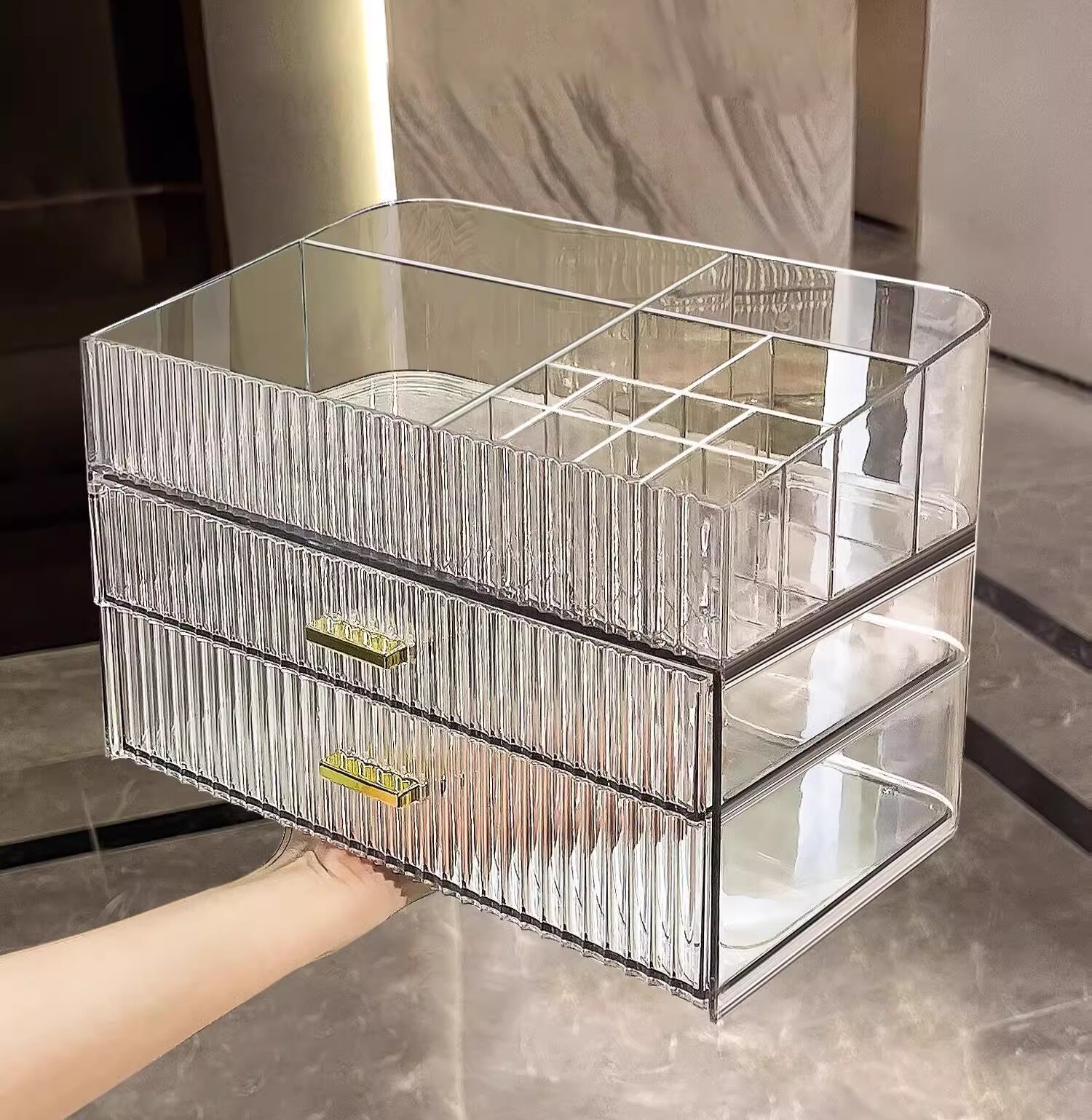 Transparent Acrylic Cosmetics  - огляд і ціна Luxury Skincare Mask